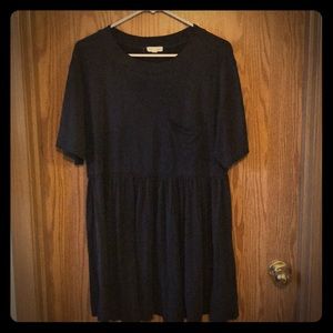 Dark blue dress